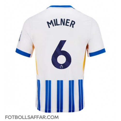 Brighton James Milner #6 Hemmatröja 2024-25 Kortärmad